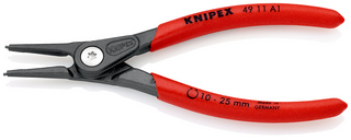 KNIPEX LOCKING RING PLIERS 49 11 A1 AXLE 10-25MM L=140MM
