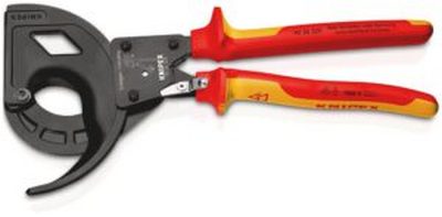 KNIPEX VDE KABEL RATELSNIJTANG 95 36 320 Ø60mm 