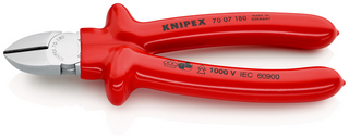KNIPEX VDE ZIJSNIJTANG 70 07 180 L=180mm