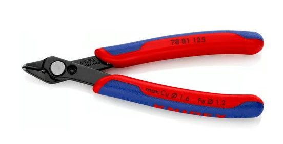 KNIPEX ELECTRONICA SIDE CUTTING PLIERS 78 81 125 L=125mm