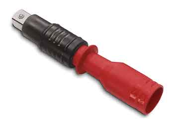 LEMP VERLENGSTUK 1/2" L=125mm MET VERGRENDELINGSHULS 2133412