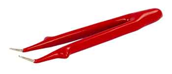 CURVED TWEEZERS VDE L=145mm 111845