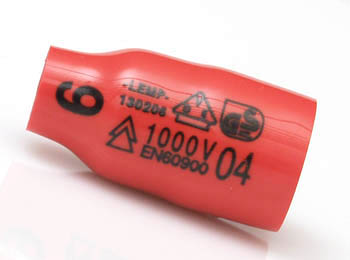 LEMP DOPSLEUTEL 3/8" 6mm 6-KANT L=40mm  130206 