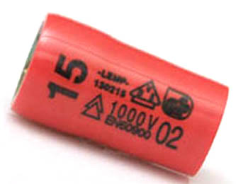 LEMP DOPSLEUTEL 3/8" 15mm 6-KANT L=40mm  130215 