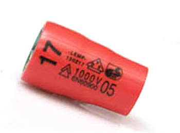 LEMP DOPSLEUTEL 3/8" 17mm 6-KANT L=40mm  130217 