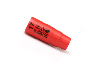 DOPSLEUTEL 3/8"X70 6-KT 17MM 130317