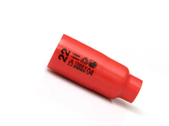 DOPSLEUTEL 3/8"X70 6-KT 22MM 130322