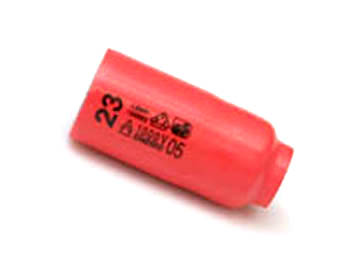 DOPSLEUTEL 3/8"X70 6-KT 23MM 130323