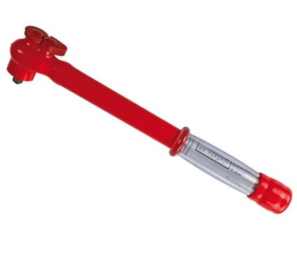 TORQUE WRENCH 131915 3/8" 5-50Nm L360mm 1000V WITH VIEWING WINDOW READINGS IN 2 Nm INcrements