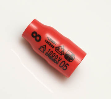 DOPSLEUTEL 3/8"X40 8mm 1000V 135208