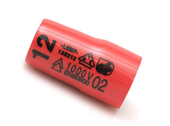 DOPSLEUTEL 3/8"X40 12mm 1000V 135212 