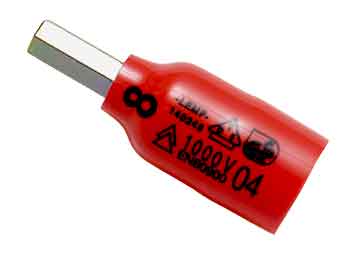 INPUT SOCKET WRENCH 3/8" 8mm L=60mm 140248 WAS 140208