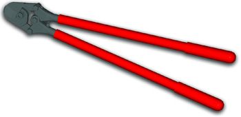KABELSCHAAR 600mm 150mm2 253360 ( 1-6-2018 = NIEUW MODEL)