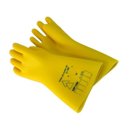 LEMP HANDSCHOENEN 17kV KL-2 MT.8 631708 L=360mm RC VLAMBOOGBESTENDIG