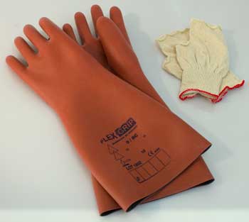 HANDSCHOENEN 1000V MT 8 (631741) SNIJBESTENDIG = MECH.VERSTERKT (HAMER)