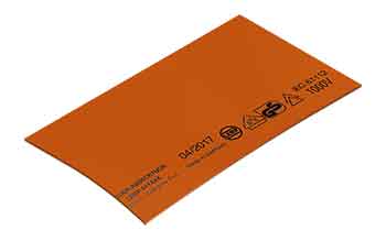 RUBBERDOEK 130X230X1,0mm 641202 