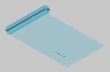 ROL a 50 M AFDEKDOEK TRANSP.VDE 1400X0,5 met VDE OPDRUK 641950