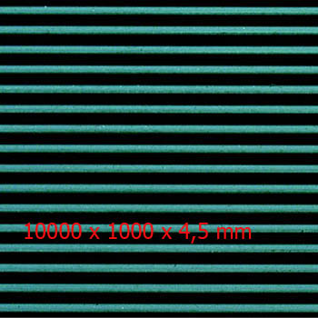 RUBBER MAT 10.000X1000X4,5mm 642210 RB50kV VDE0303