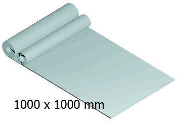 RUBBER MAT 1000x1000x4mm 6423001000V VDE