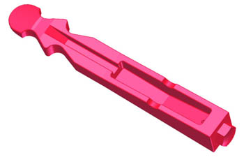 KUNSTSTOF WIG ROOD ZWAAR 652006 