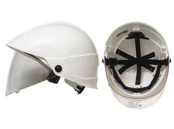 HELM WIT M.INGEBOUWD VIZIER VDE 662500