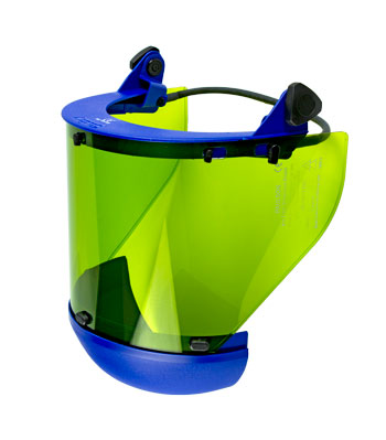 FACE SHIELD 664400 VDE 1000V for HELMET LIGHT CONTROL UP TO 7kA WITH CHIN STRAP AND ELASTIC