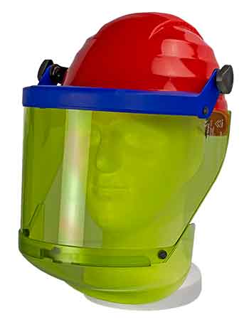 FACE SHIELD 664510 7KA - 1000V TRANSPARENT CHIN GUARD + EURO STANDARD LOCK