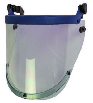 FACE SHIELD 1000V 7kA 664700 EURO + TRANSPARENT CHIN GUARD