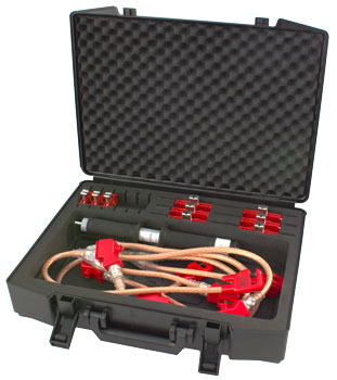 INTERCABLE AARDINGSGARNITUURSET 3 POLIG 25mm2 MESPATROON 00 + 1-3 + DRAAIGREEP 74592501