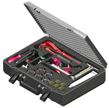 AFMANTELINGSSET COMPLEET tbv MS KABELINCL. 5x AFMANTELINGSKOP KV NAAR KEUZE