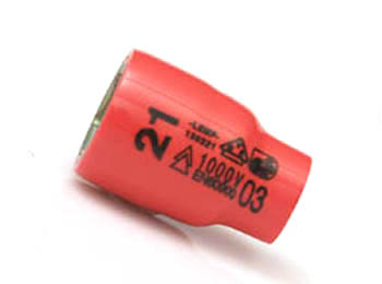 DOPSLEUTEL 3/8"X40 6-KT 21mm 130221 