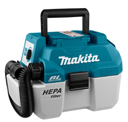 MAKITA ACCUSTOFZUIGER DVC750LZX1 18VSOLO EXCL. ACCU'S EN LADER IN DOOS