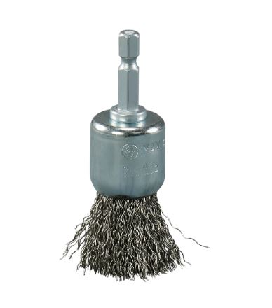 MAKITA BRUSH 24mm STAINLESS STEEL WITH 1/4" BIT LOCK D-76679