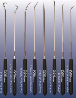 SET of 8 pcs CROCHET TOOLS 245mm TG-8-L