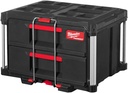 MILWAUKEE PACKOUT BOX WITH 2 DRAWERS AFM 560X410X360MM 4932472129