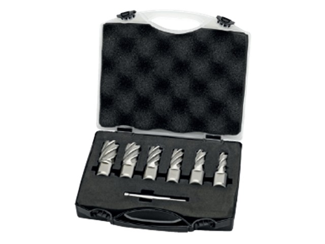 SET KERNBOREN SNIJDIEPTE 25mm 12-22mm 7-DELIG 69.210.0001