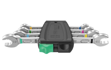 WERA 6005 JOKER DUBBELE STEEKSLEUTEL 4-dlg. SET 1 