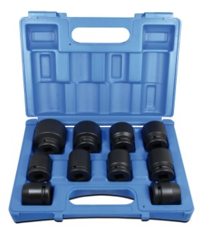 SOCKET SET - 21 to 46mm 3/4" IN CASE