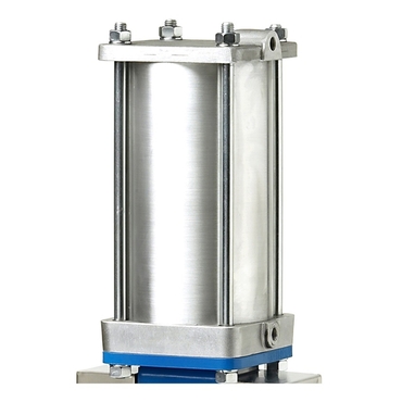 PNEUMATISCHE AANDRIJVING ORBINOX TYPE 5402X ALU-BUB.WERK. DN200