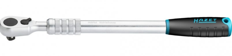 HAZET 1/2 RATCHET WRENCH 1/2'' 916-HPLG 90T TELESCOPIC