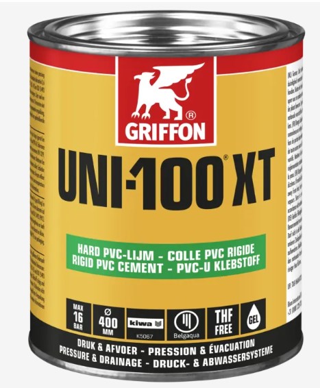 GRIFFON UNI-100 XT  HARD-PVC LIJM 1,0 LTR