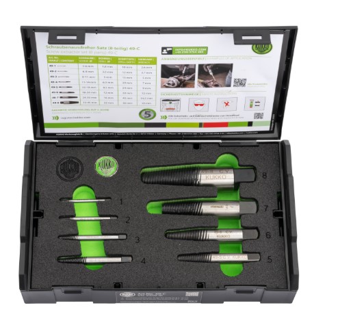 KUKKO BOLT REMOVAL SET 49-C