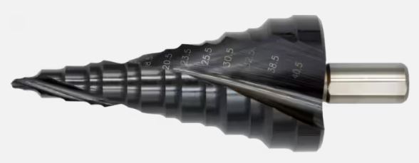 STEP DRILL PG SIZES 8.5 to 40.5mm 44.136.1700