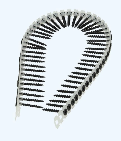 GIPSPLAATSCHROEF OP BAND GROF 3,9x35mm PH2 DS a 1000st ZWART