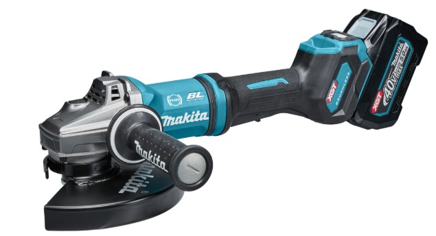 ACCUSLIJPMACHINE 230mm GA038GZ0 2x 5,0 Ah 40V ACCU'S EN LADER IN KOFFER