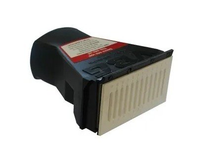 TEVU 17 POLIGE STEKKER BINNENWERK ROOD MATERIAAL MESSING BEHUIZING KUNSTSTOF 81436200