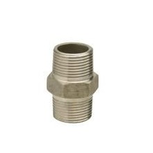 DUBBELE NIPPEL RVS - 1.1/2" BU/BU BSPT RVS AIS-316