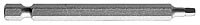 WERA BIT 1/4" SQUARE 868/4 GR2 L=152mm 