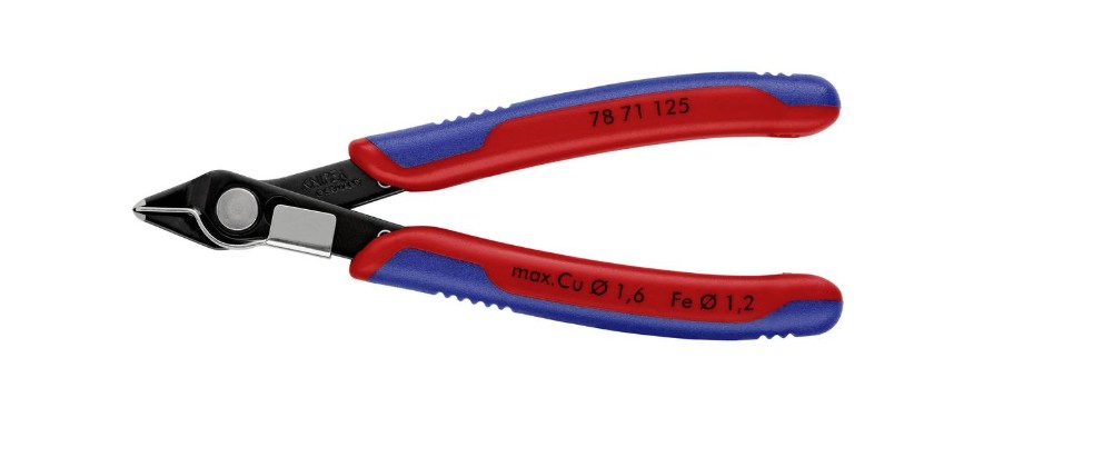 KNIPEX ELECTRONICA ZIJSNIJTANG 78 71 125 L=125mm  