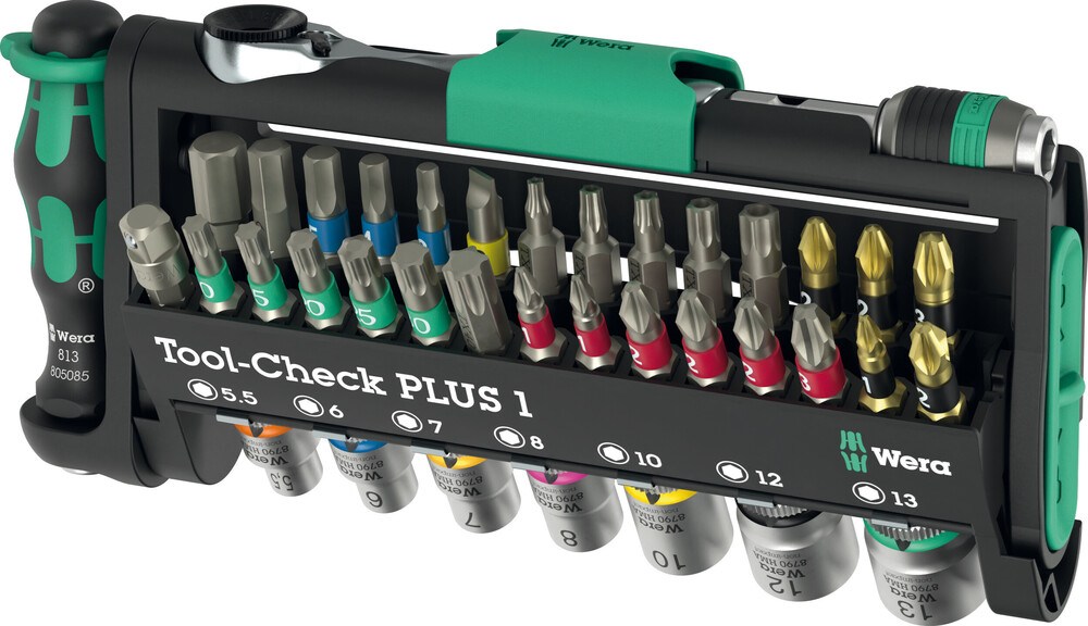 WERA TOOL CHECK PLUS 1/4"  39-DELIGE SET